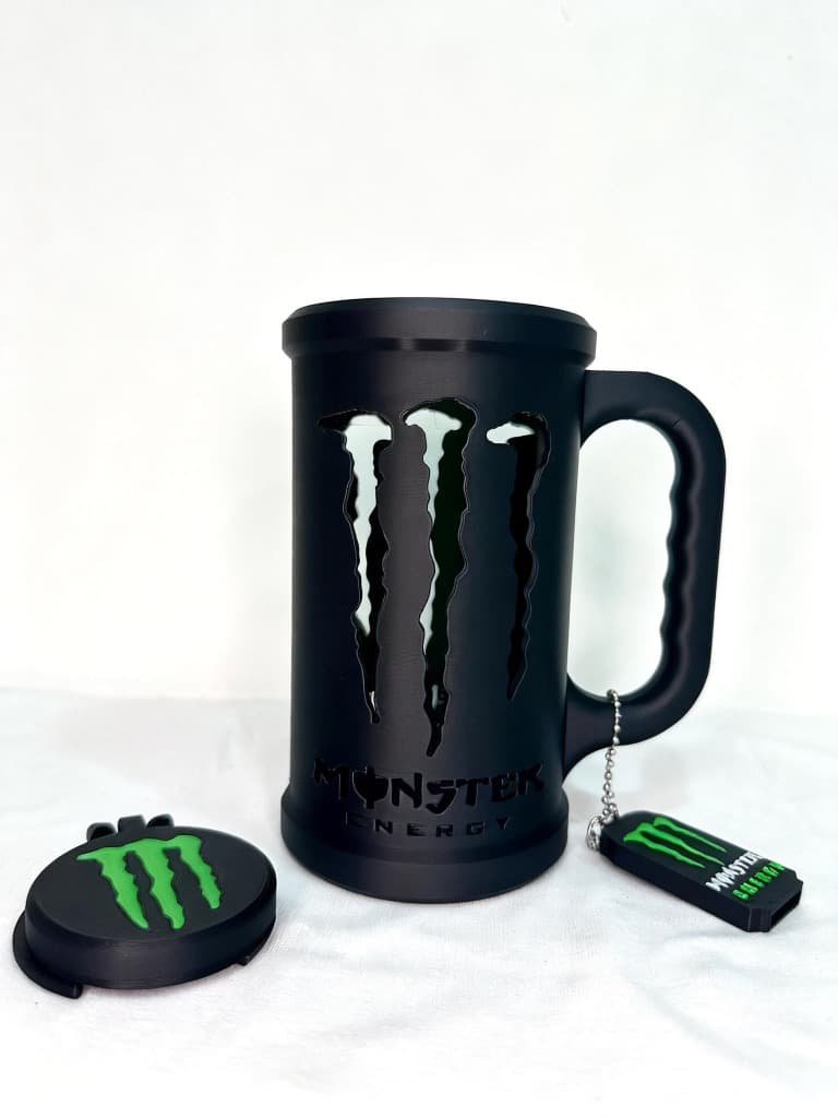 Porta-Latas Monster (Preto) - Miniatura 2