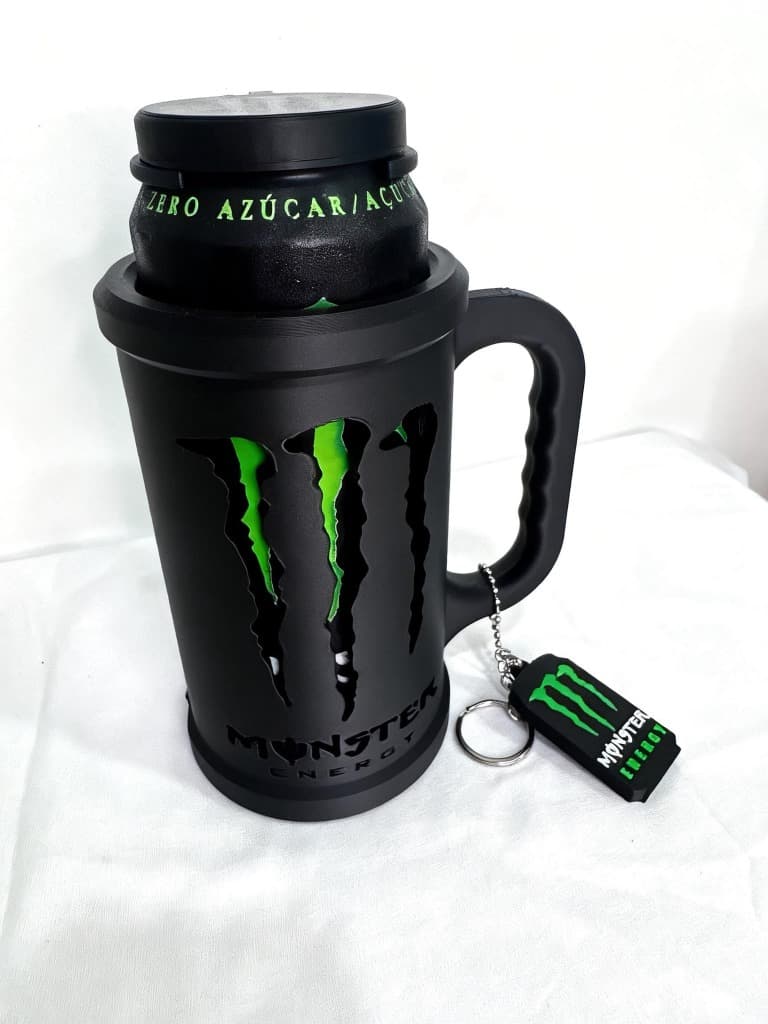 Porta-Latas Monster (Preto)