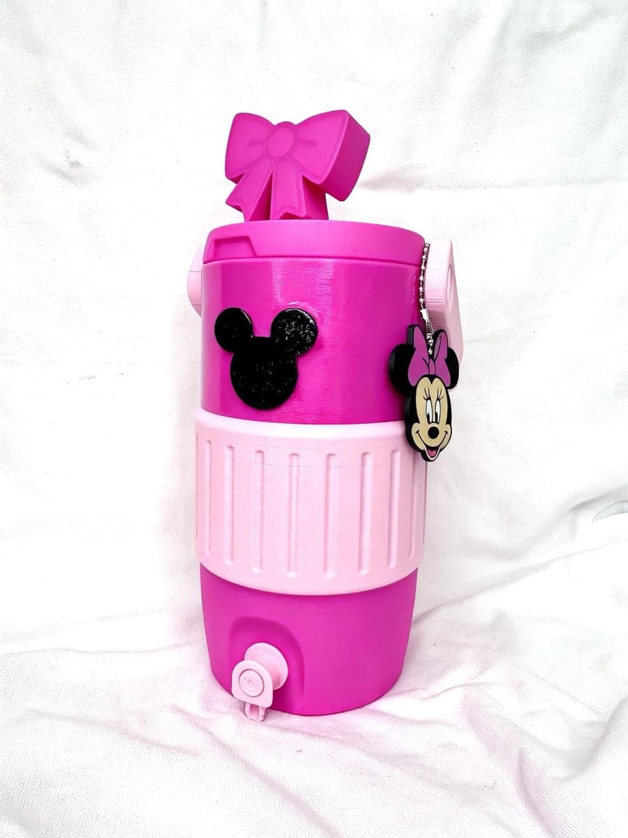 Porta-Latas Ratinha Rosa