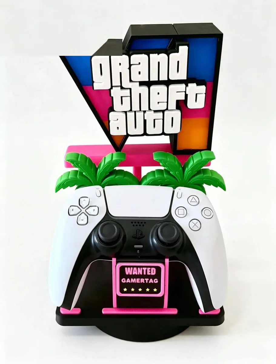Suporte de Comando PS5 — Neon Vice