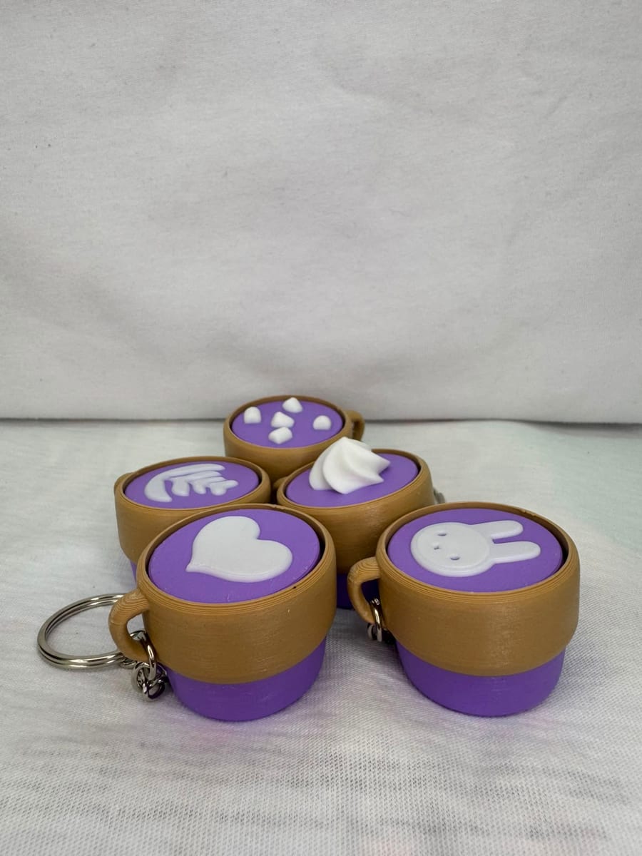 Porta-Chaves Mini Caneca Fidget